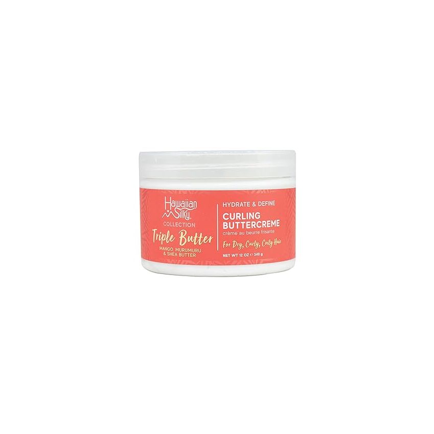 Hawaiian Silky Mango Murumuru & Shea Butter Curling Creme – 12 fl oz - Beauty Exchange Beauty Supply