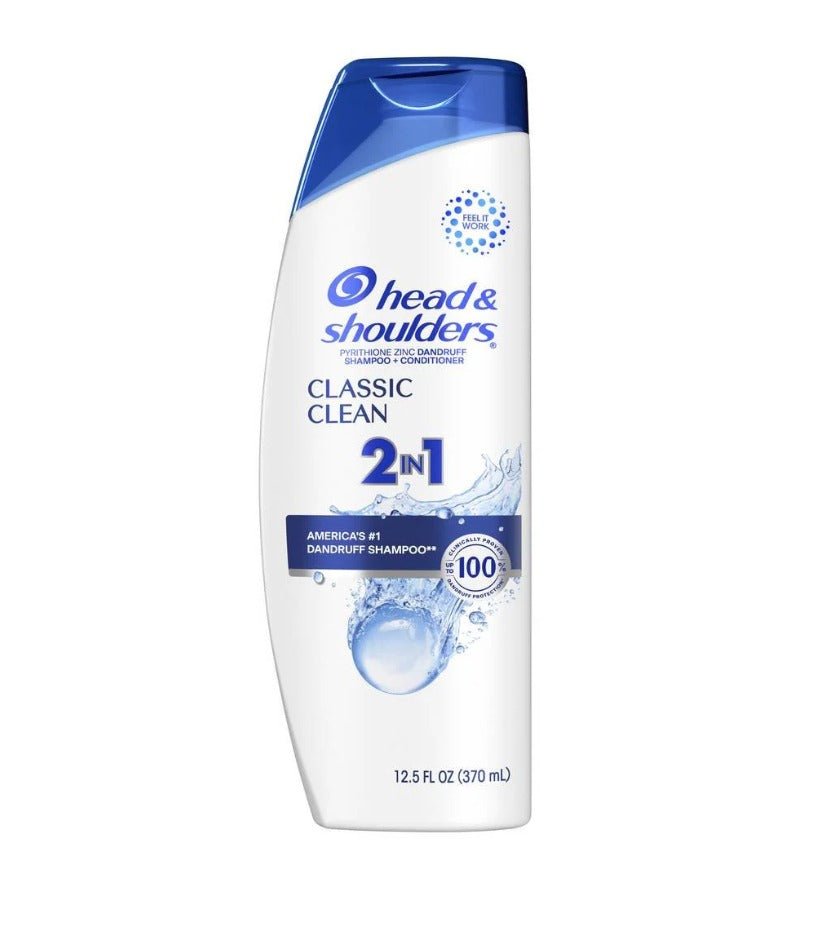 Head & Shoulder Classic Clean 2N1 Dandruff Shampoo - 12.5oz - Beauty Exchange Beauty Supply