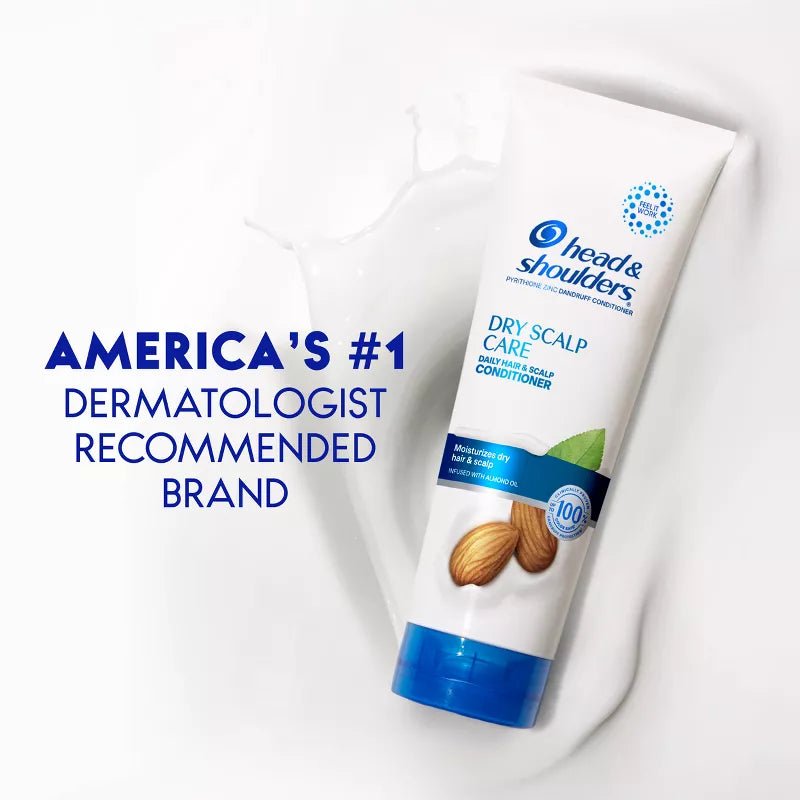 Head & Shoulders Dry Scalp Care Conditioner – Paraben - Free, Daily - Use, Flake - Free Softness – 10.9 fl oz - Beauty Exchange Beauty Supply