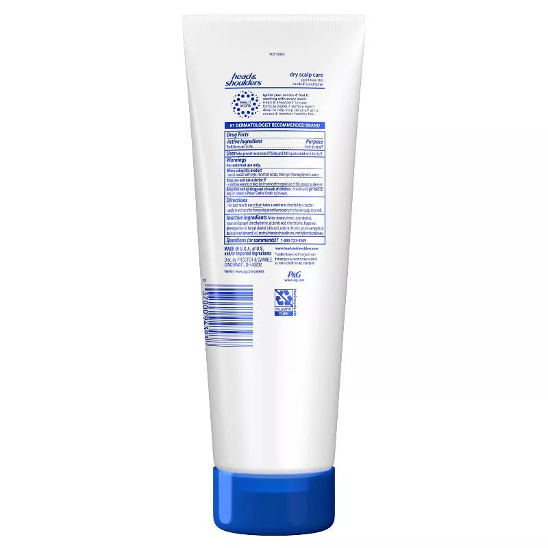 Head & Shoulders Dry Scalp Care Conditioner โ Paraben - Free, Daily - Use, Flake - Free Softness โ 10.9 fl oz - Beauty Exchange Beauty Supply