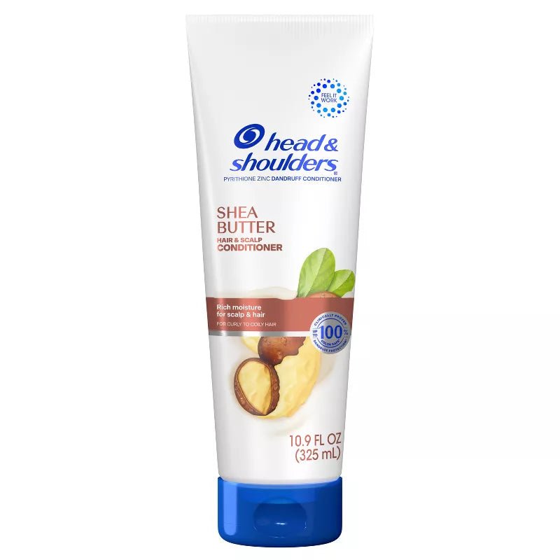 Head & Shoulders Shea Butter Conditioner โ Anti - Dandruff, Daily Moisture & Scalp Relief โ 10.9 fl oz - Beauty Exchange Beauty Supply