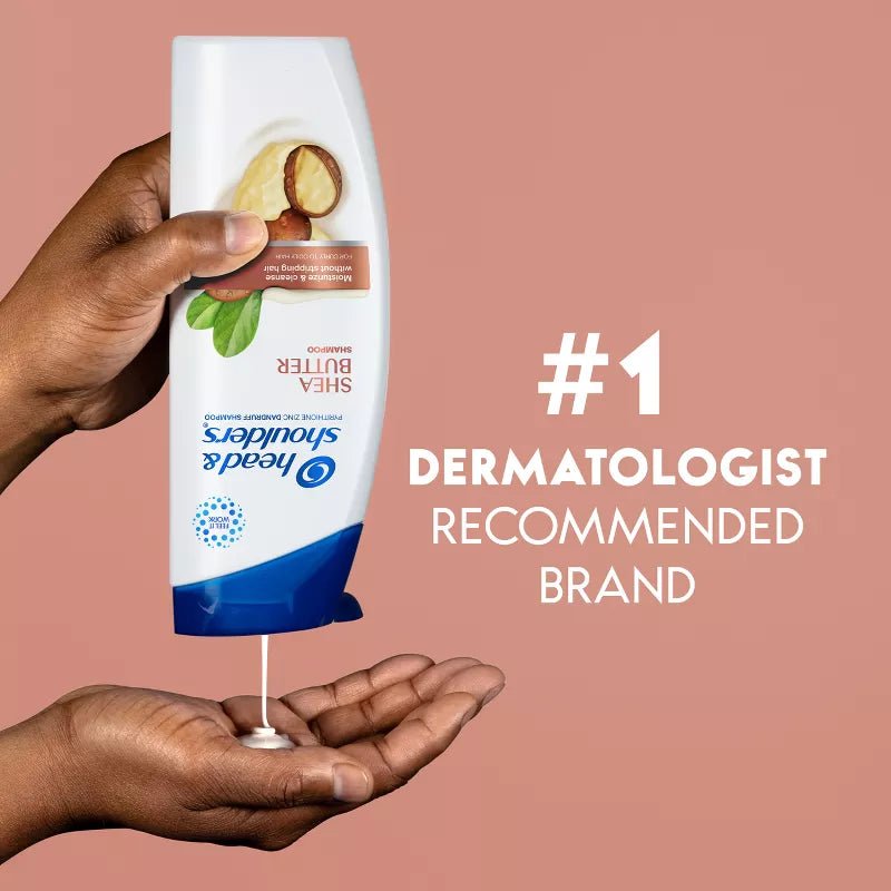 Head & Shoulders Shea Butter Dandruff Shampoo – Anti - Dandruff + Nourishing Care – 12.5 fl oz - Beauty Exchange Beauty Supply