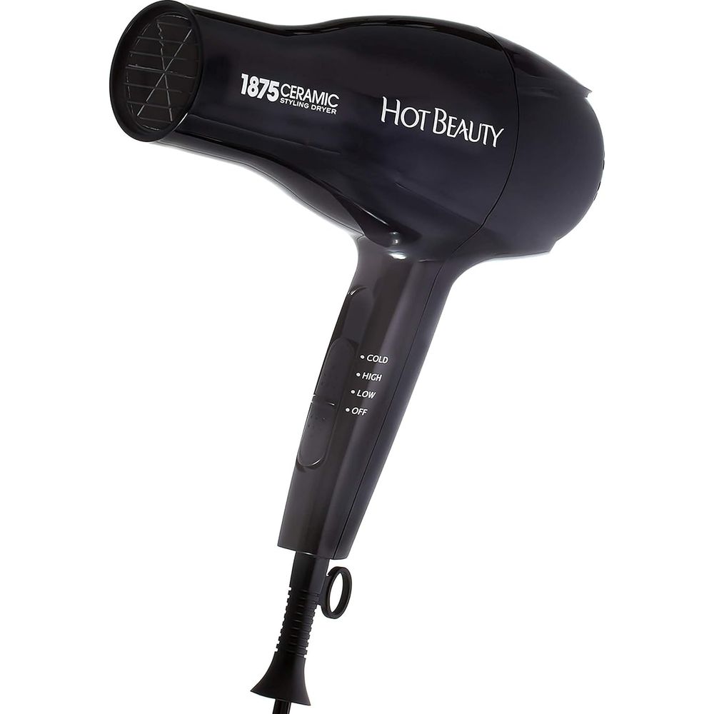 Hot Beauty 1875W Ceramic Styling Dryer – Fast Drying & Frizz Control for Gorgeous Hair - Beauty Exchange Beauty Supply