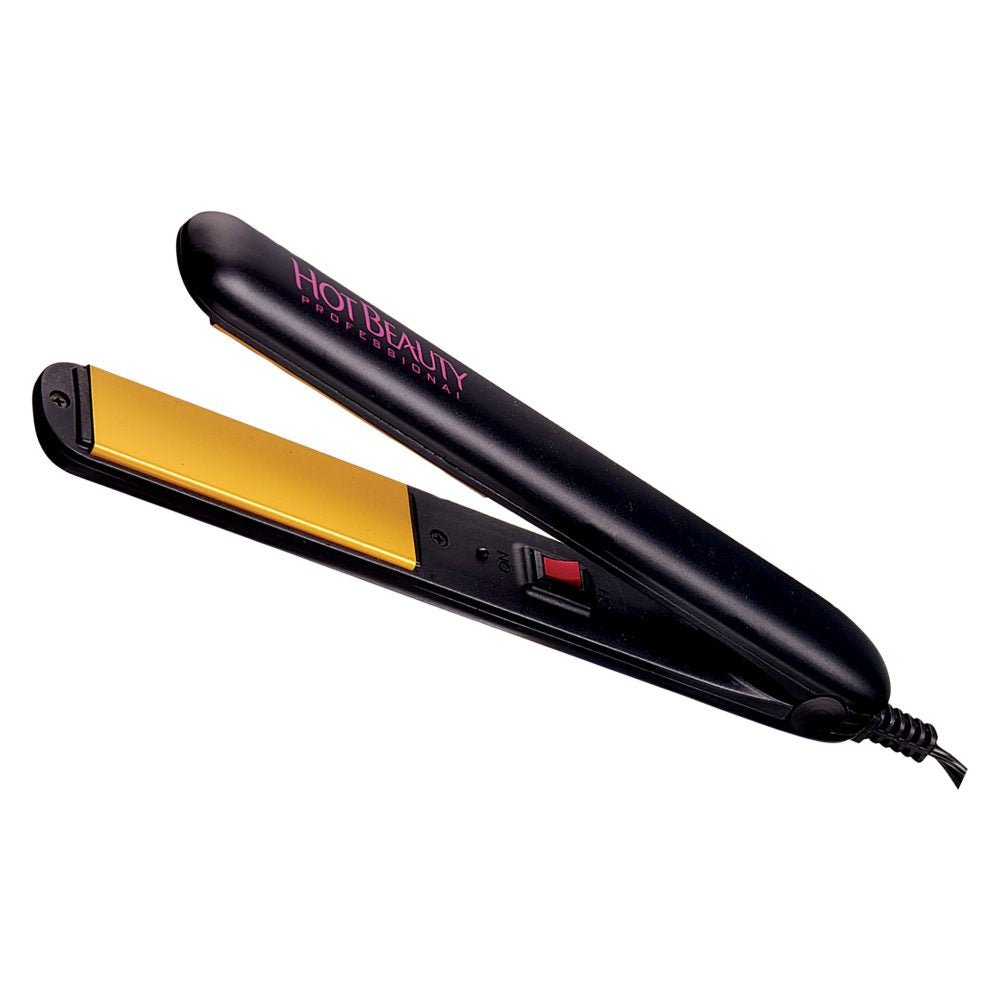 Hot Beauty Professional 1" Ceramic Flat Iron - Beauty Exchange Beauty Supply