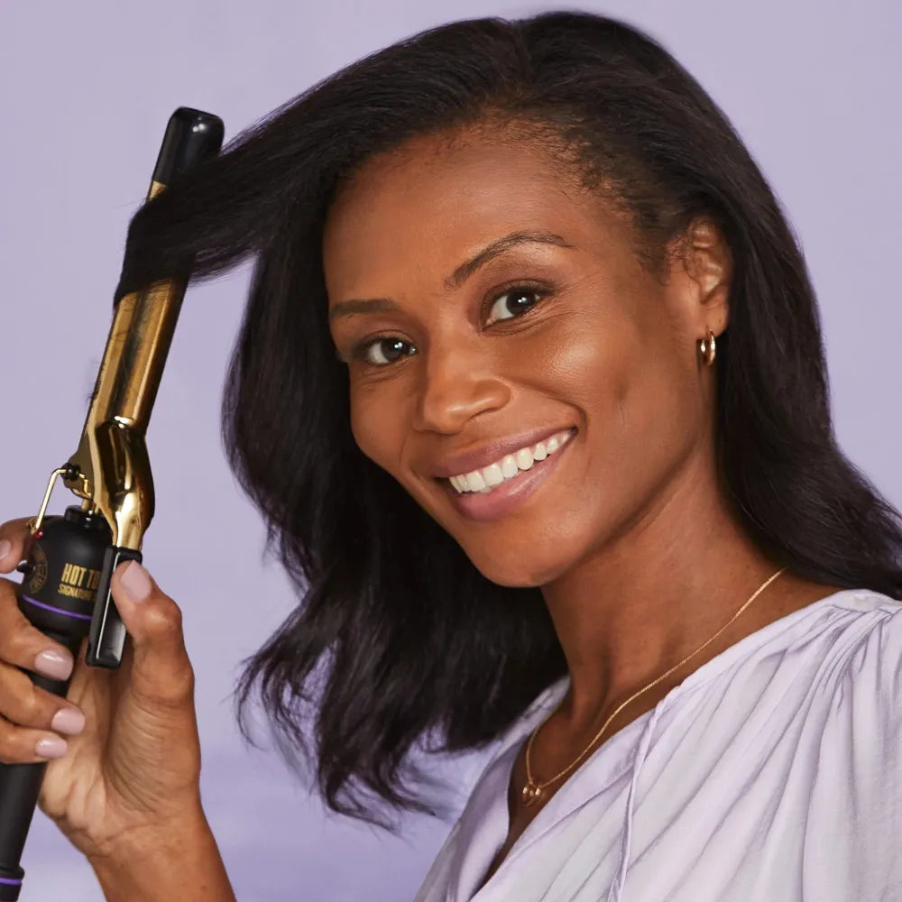 Hot Tools Gold Spring Curling Iron 1" - Beauty Exchange Beauty Supply