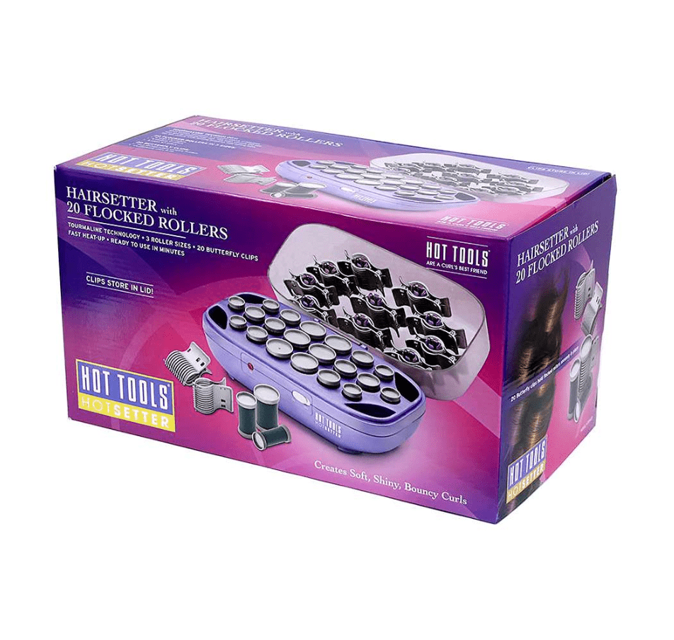 Hot Tools Tourmaline Hairsetter 2 Sizes - 20 - Piece - Beauty Exchange Beauty Supply