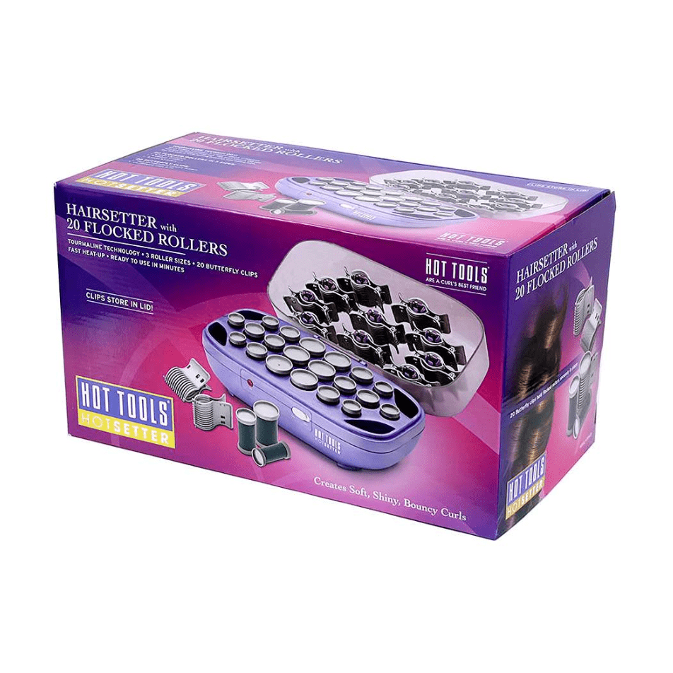 Hot Tools Tourmaline Hairsetter 2 Sizes - 20 - Piece - Beauty Exchange Beauty Supply