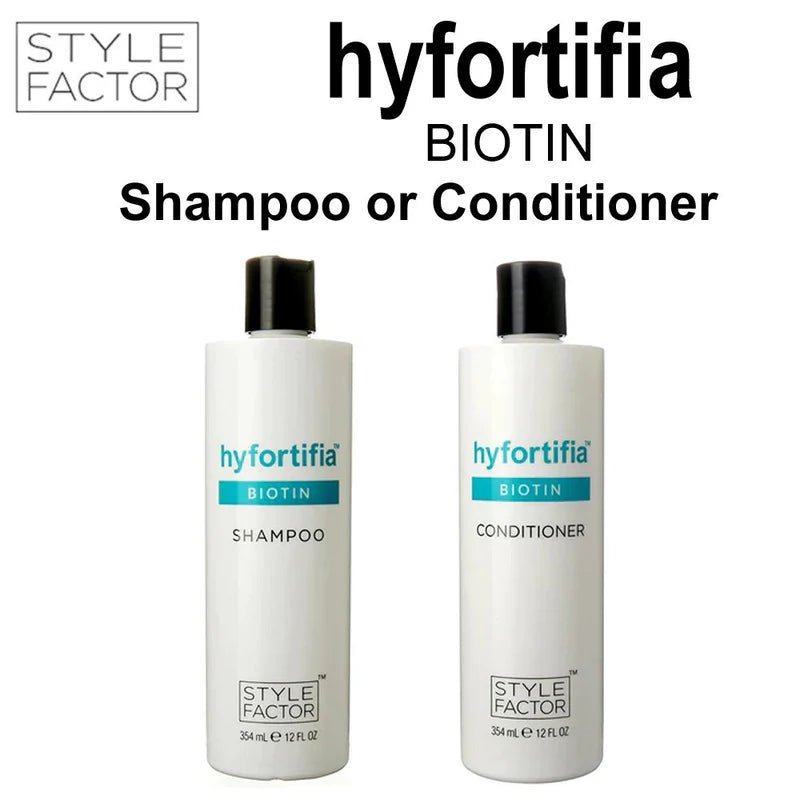 Hyfortifia Biotin Shampoo & Conditioner – 12oz - Beauty Exchange Beauty Supply