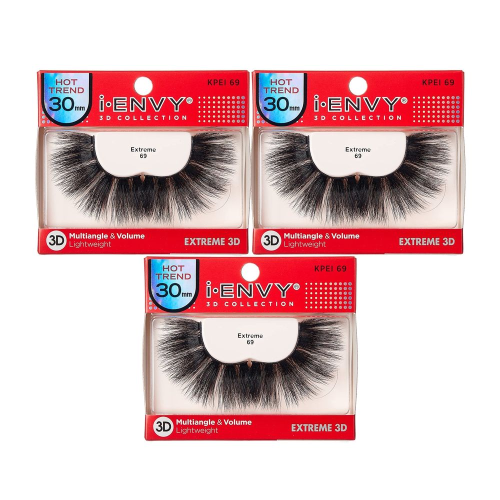 i - Envy 3D Extreme Strip Lashes - Beauty Exchange Beauty Supply