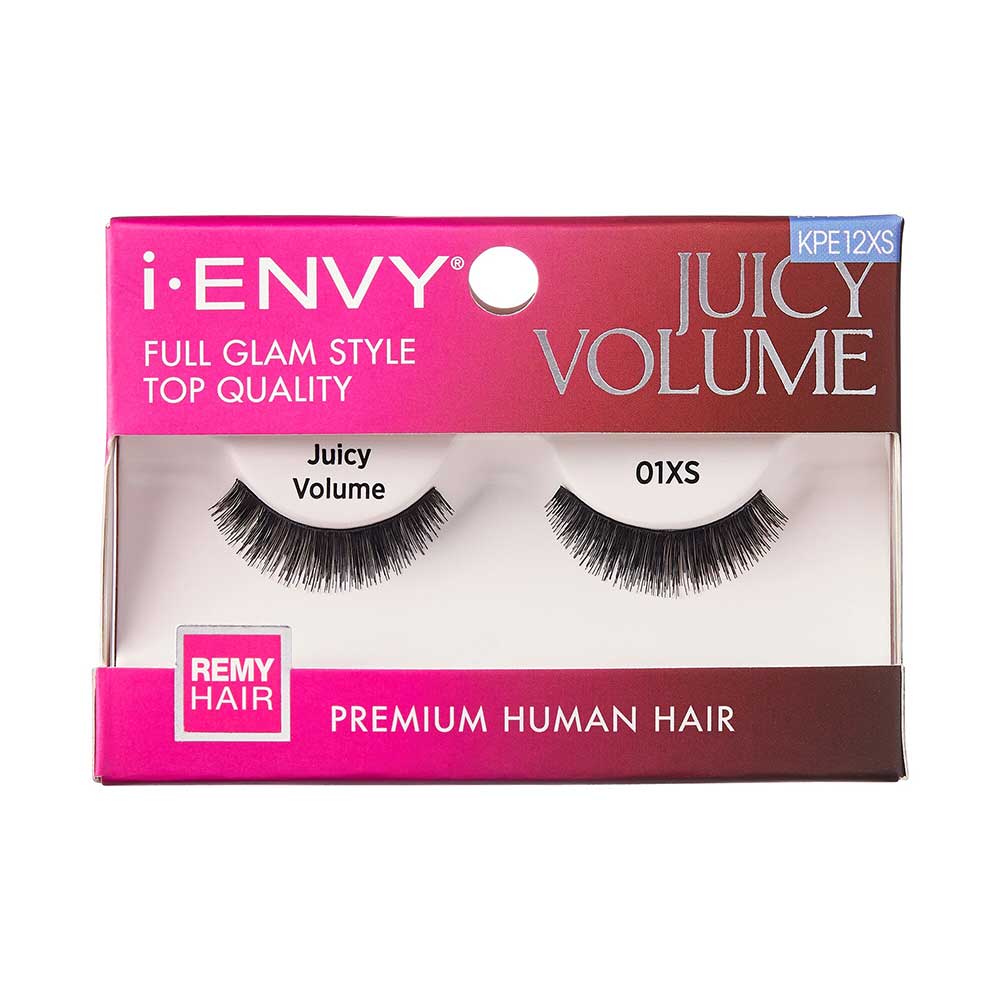 i - Envy by Kiss False Eyelashes – Human Hair - Beauty Exchange Beauty Supply