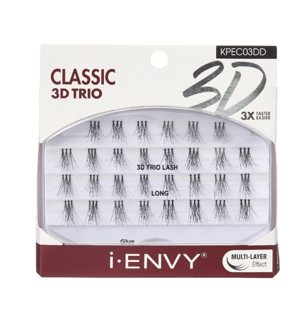 i - ENVY Classic 3D Trio Eyelash Clusters - Beauty Exchange Beauty Supply