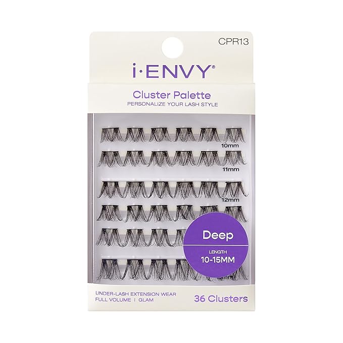 i - ENVY Cluster Palette Lash Refill – Deep Mixed Styles - Beauty Exchange Beauty Supply