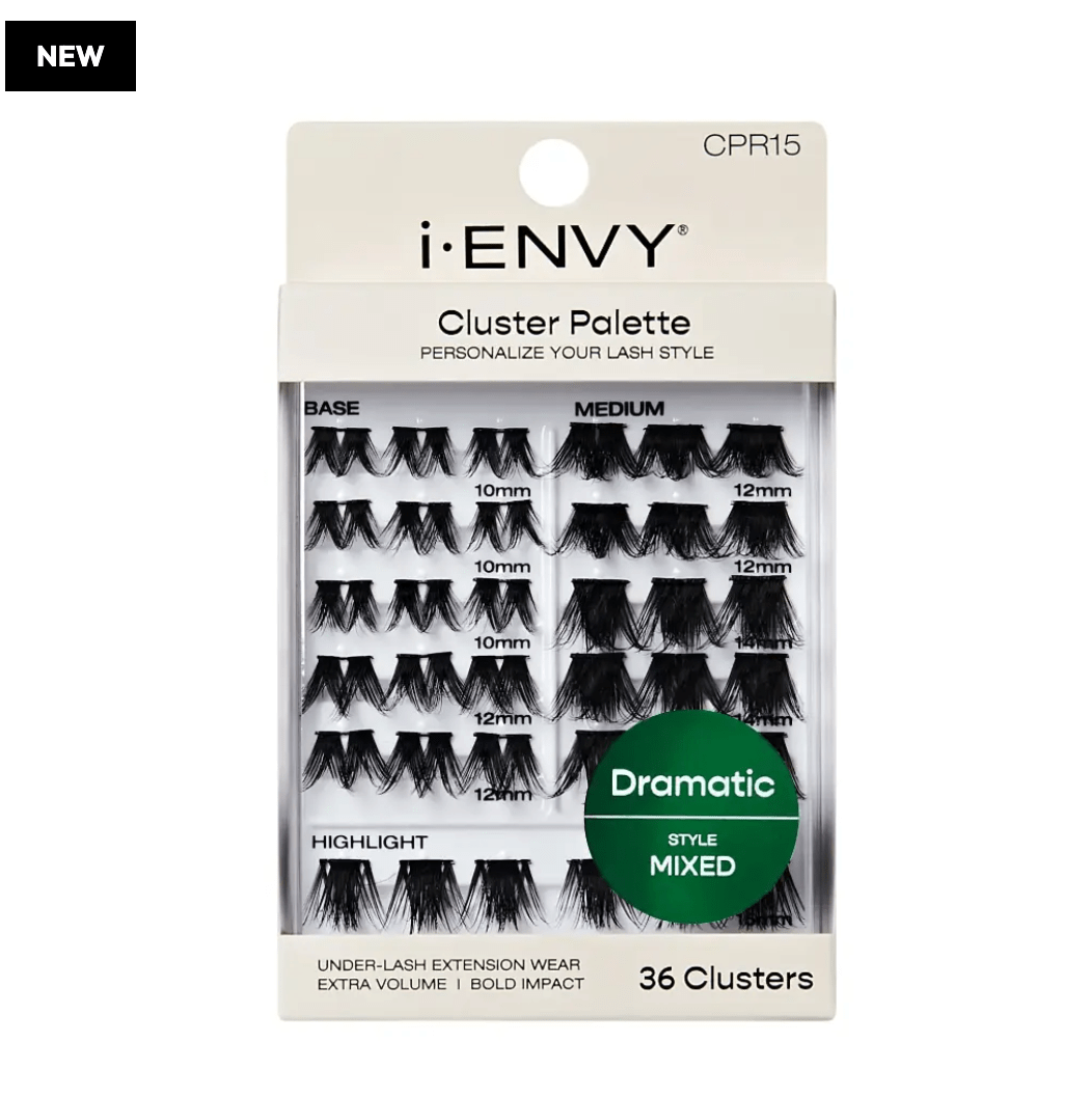 i - ENVY Cluster Palette Lash Refill – Deep Mixed Styles - Beauty Exchange Beauty Supply