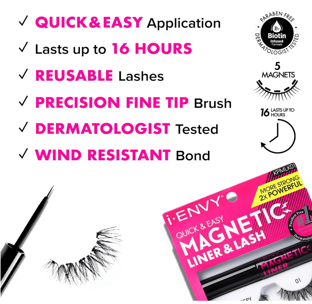 i - ENVY Magnetic Lash Liner – 4.5g - Beauty Exchange Beauty Supply