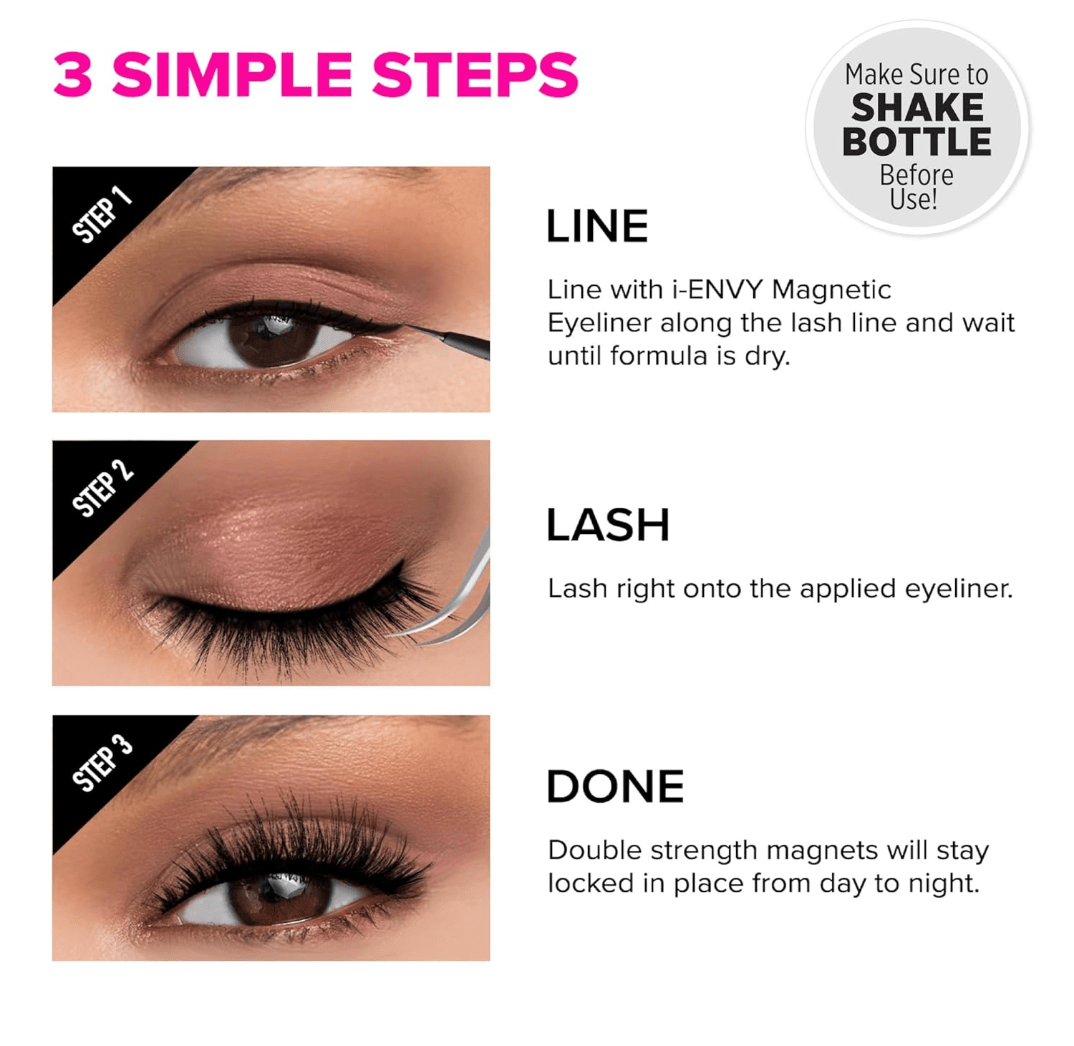 i - ENVY Magnetic Lash Liner – 4.5g - Beauty Exchange Beauty Supply