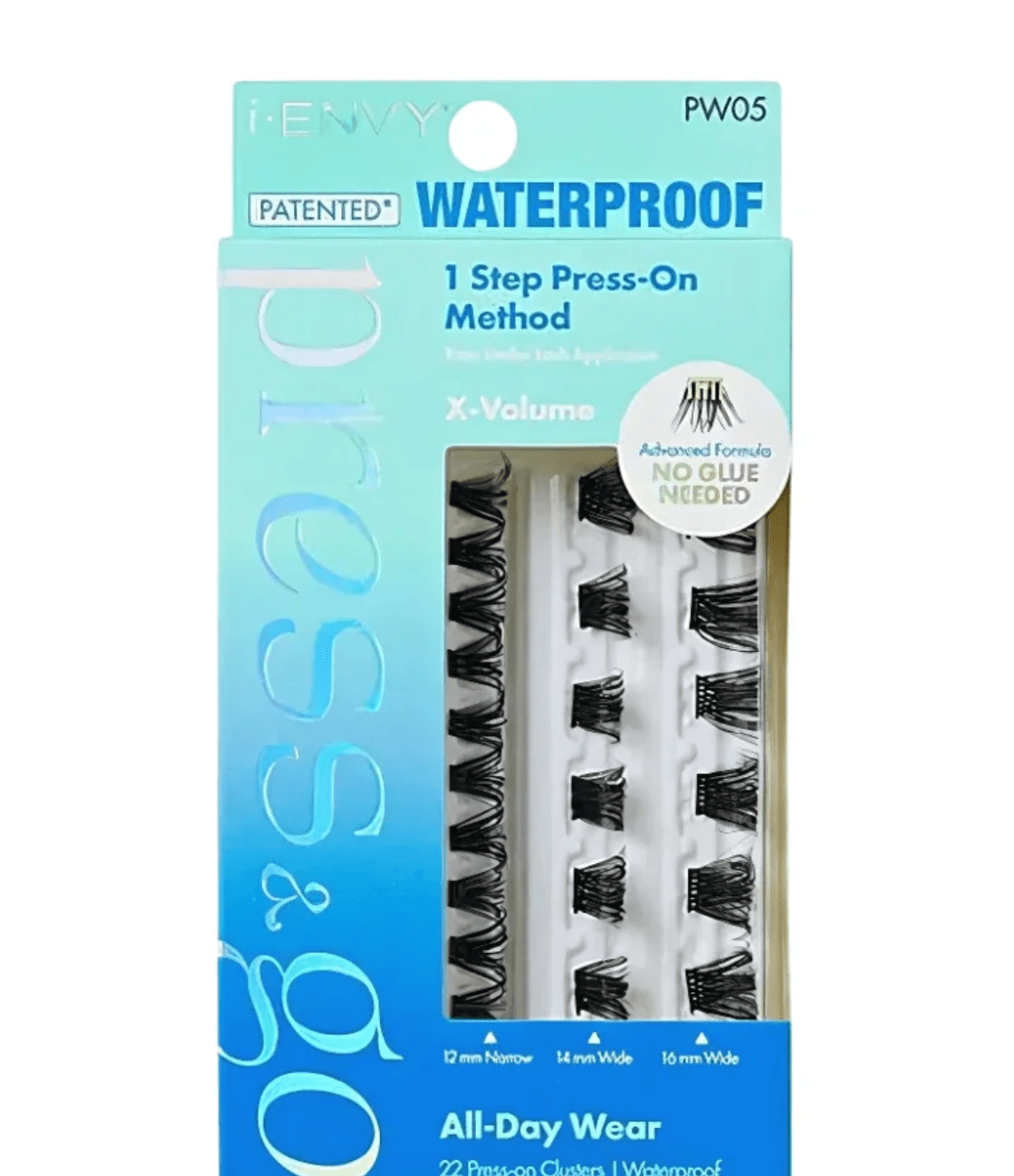 I - Envy Press & Go Waterproof Press - On Lash Clusters - Beauty Exchange Beauty Supply