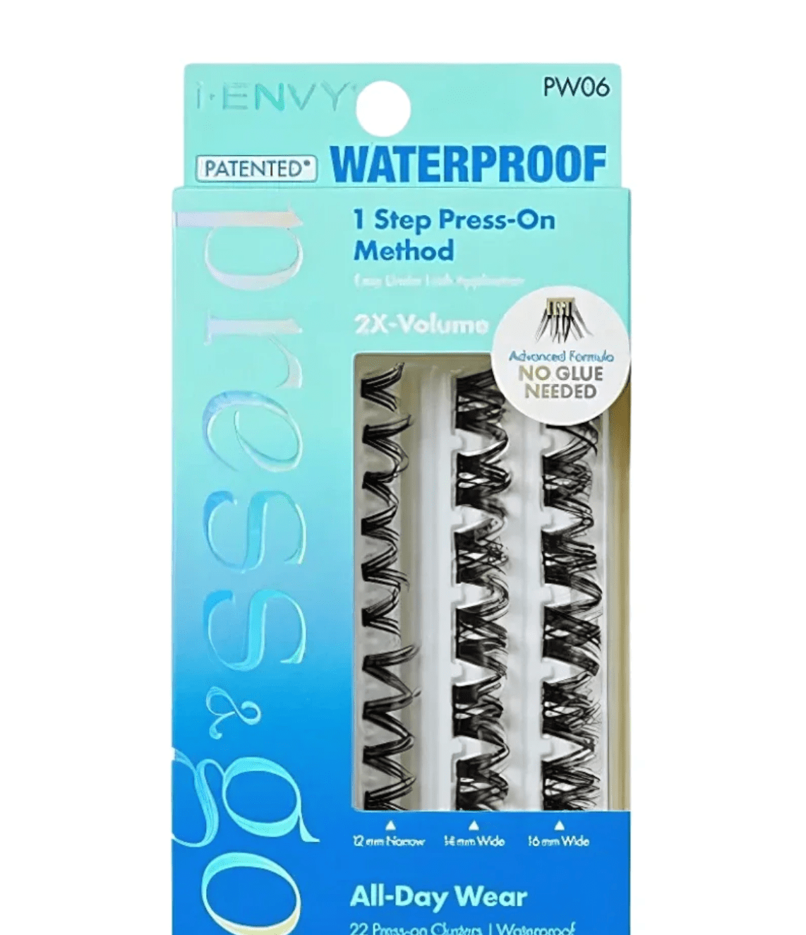 I - Envy Press & Go Waterproof Press - On Lash Clusters - Beauty Exchange Beauty Supply