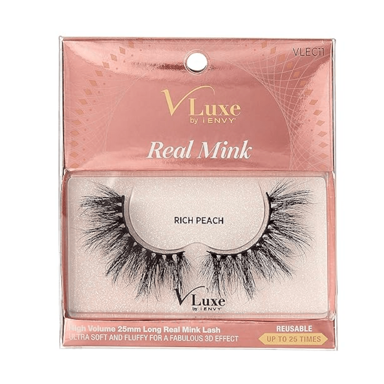 I - Envy VLuxe Real Mink Lashes – High Volume 25MM - Beauty Exchange Beauty Supply