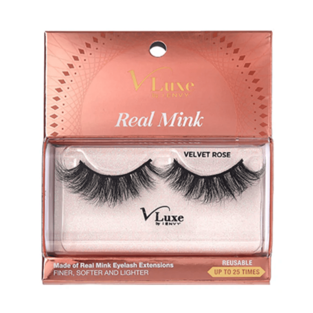 I - Envy VLuxe Real Mink Lashes – High Volume 25MM - Beauty Exchange Beauty Supply