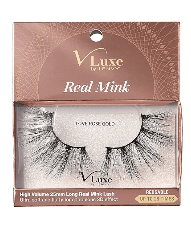 I - Envy VLuxe Real Mink Lashes – High Volume 25MM - Beauty Exchange Beauty Supply
