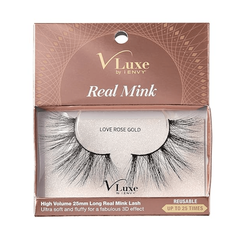 I - Envy VLuxe Real Mink Lashes – High Volume 25MM - Beauty Exchange Beauty Supply