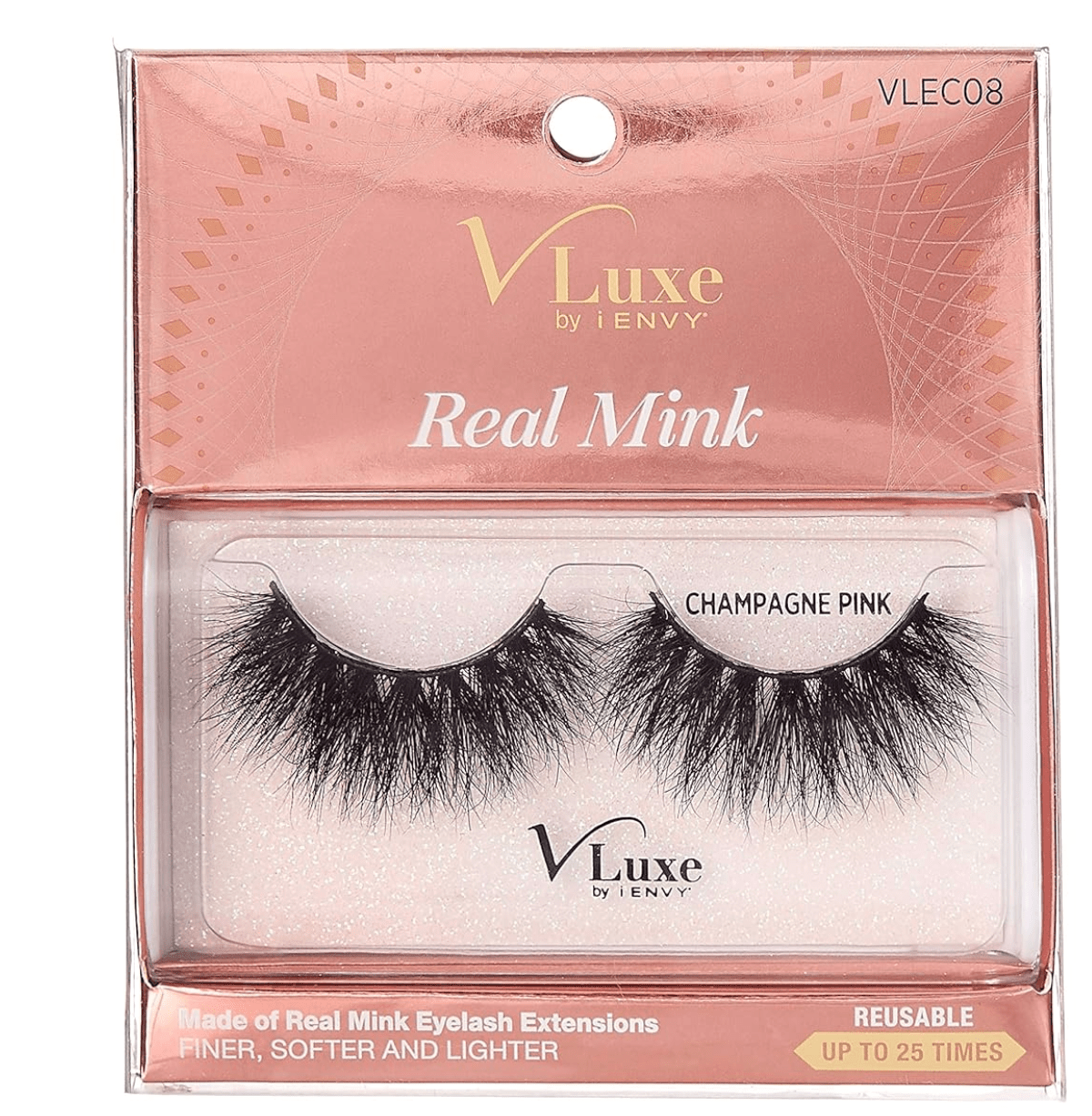 I - Envy VLuxe Real Mink Lashes – High Volume 25MM - Beauty Exchange Beauty Supply
