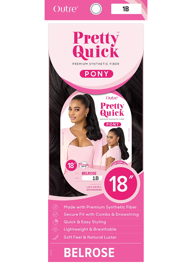 Outre Pretty Quick Drawstring Ponytail – Belrose