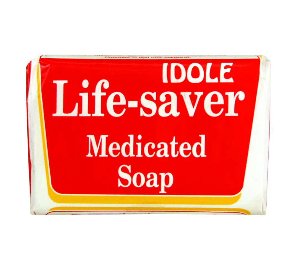 Idole Exfoliating Medicated Life Saver Soap – 125g - Beauty Exchange Beauty Supply