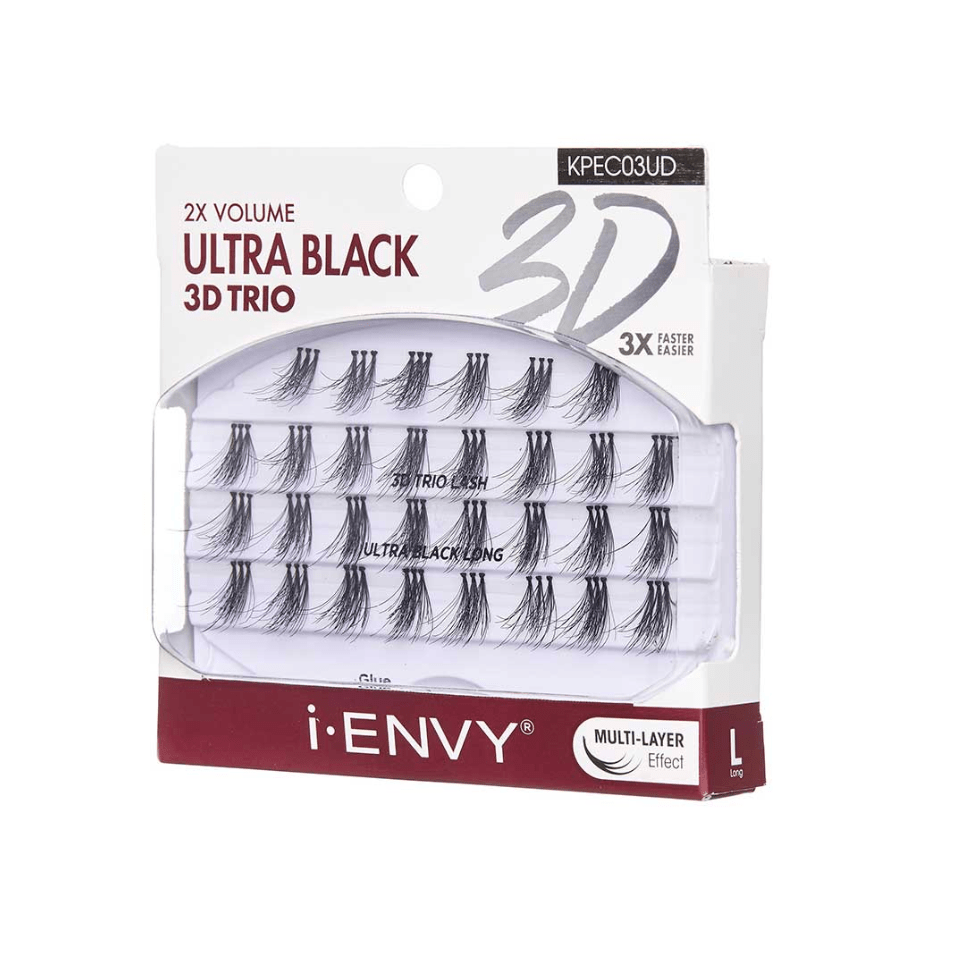 iENVY 3D Trio Lash Ultra Black - Beauty Exchange Beauty Supply