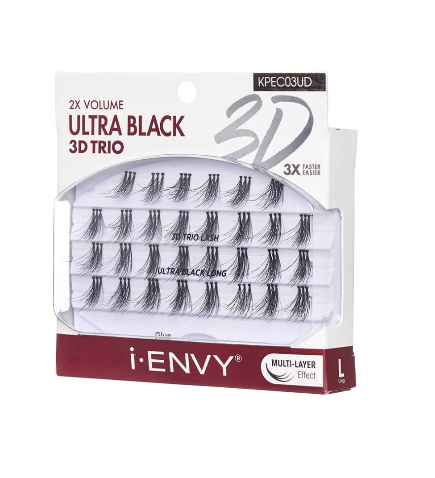 iENVY 3D Trio Lash Ultra Black - Beauty Exchange Beauty Supply