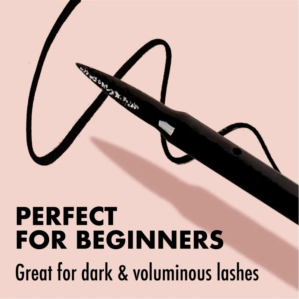 IENVY by KISS 2 - in - 1 Brush - On Eyeliner Lash Glue | Felt Tip Precision | 01 Black & 02 Clear | Line It, Lash It, Lock It - Beauty Exchange Beauty Supply