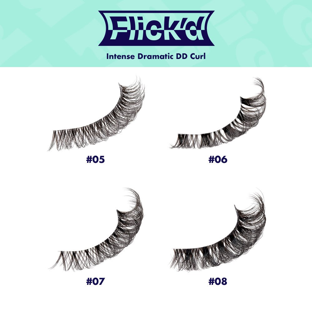 IENVY by KISS 3D Flick’d Lashes – DD Curl - Beauty Exchange Beauty Supply