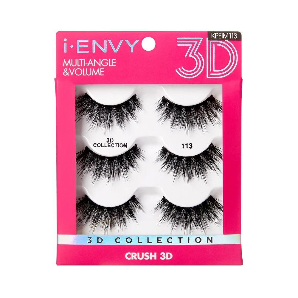 iEnvy by Kiss 3D Lashes Multi Pack - Beauty Exchange Beauty Supply