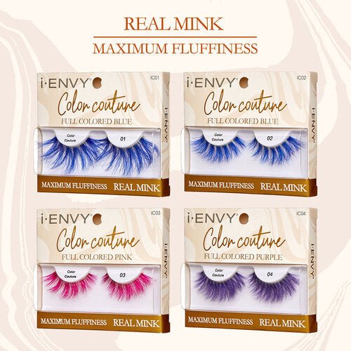 iEnvy by Kiss Color Couture Full Mink Lashes - Beauty Exchange Beauty Supply