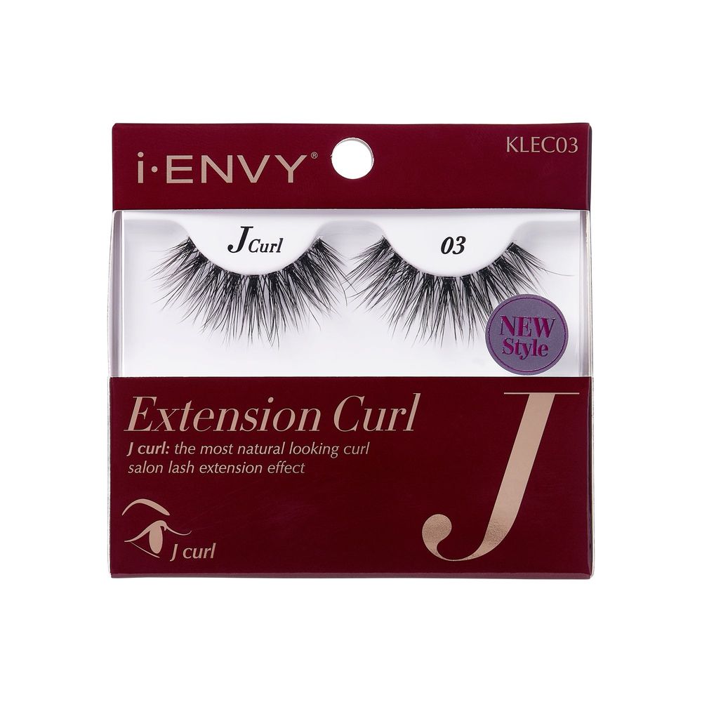 iEnvy by Kiss Extension Curl Lashes – J, C, L Curls - Beauty Exchange Beauty Supply