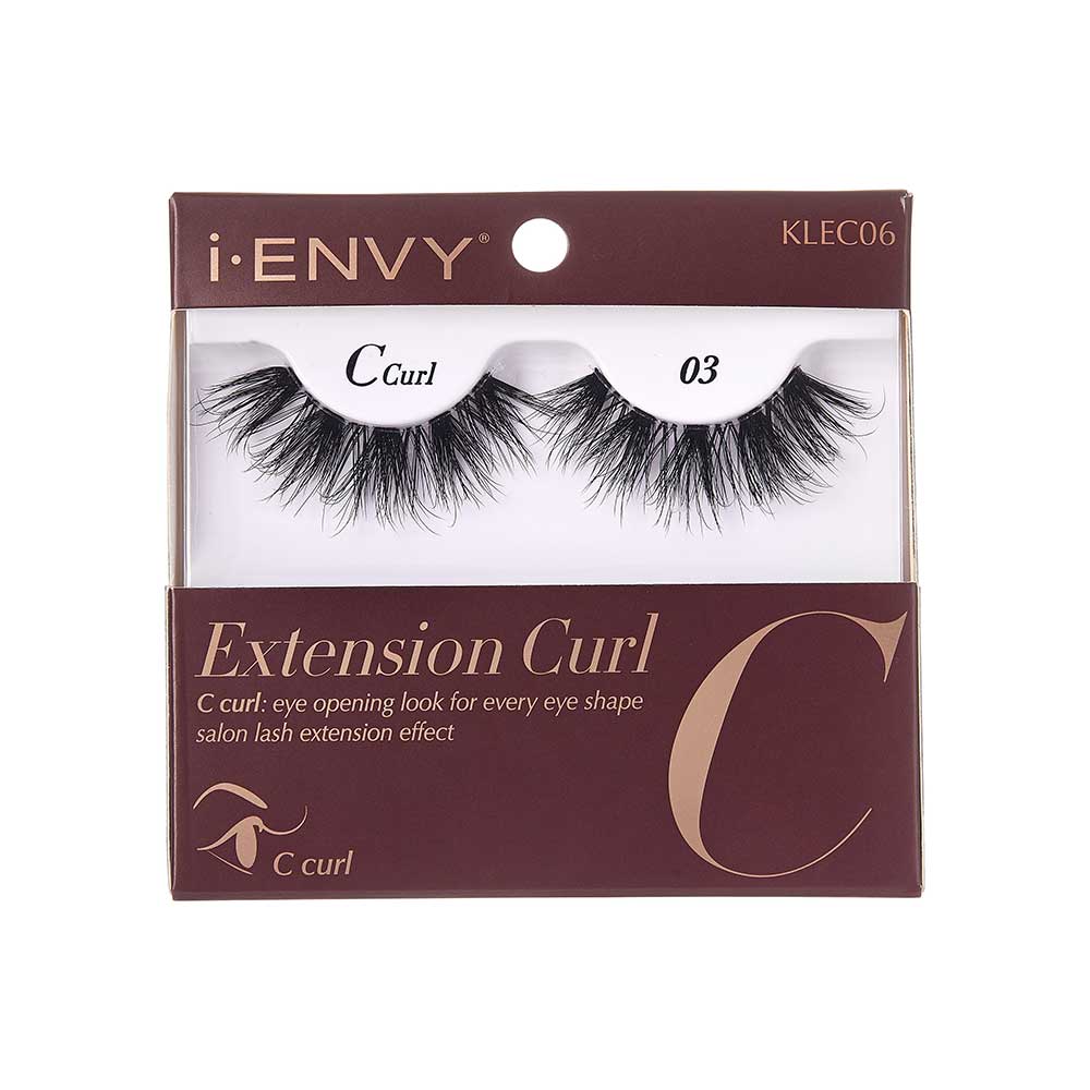 iEnvy by Kiss Extension Curl Lashes – J, C, L Curls - Beauty Exchange Beauty Supply