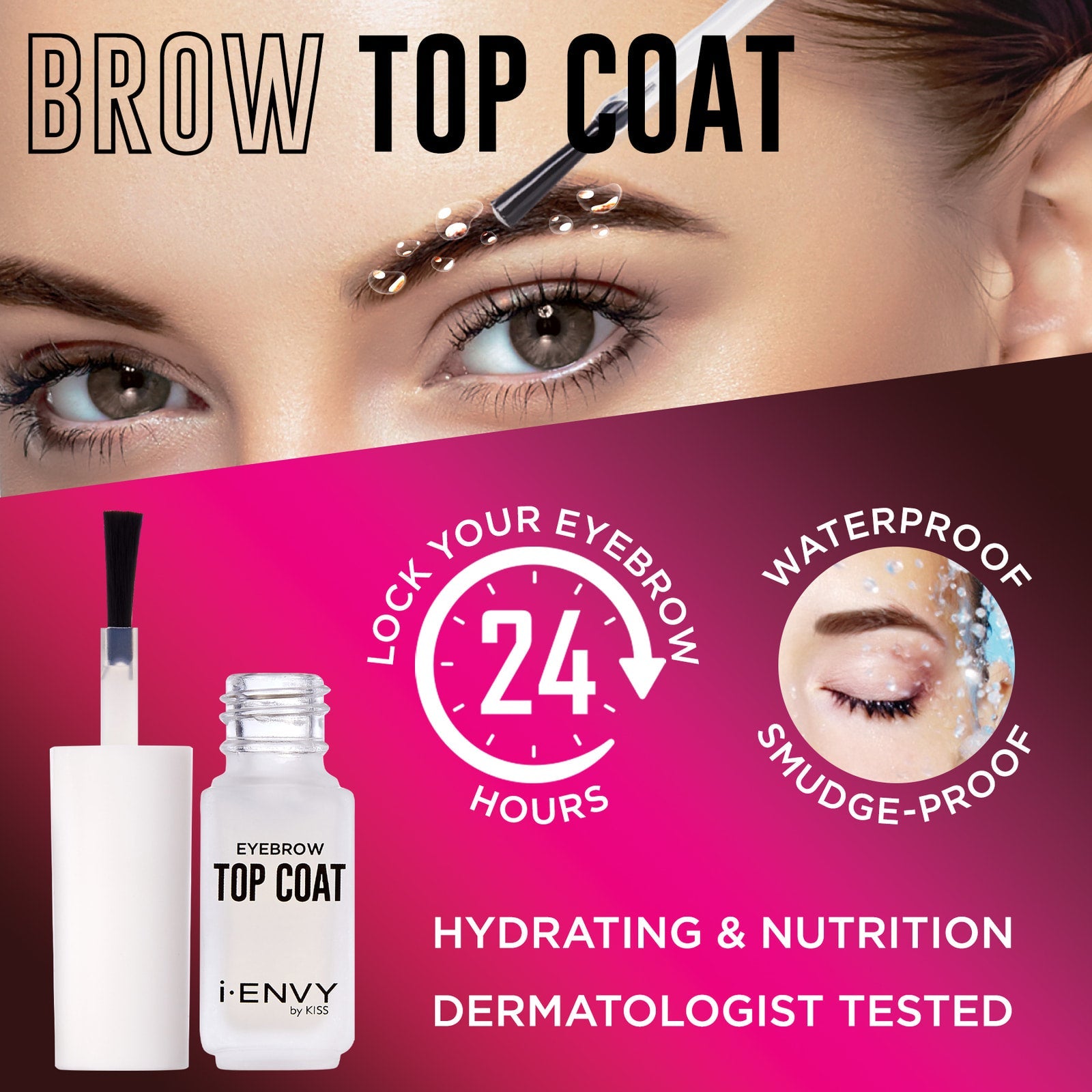 iEnvy by Kiss Eyebrow Sealer Waterproof Top Coat - Beauty Exchange Beauty Supply