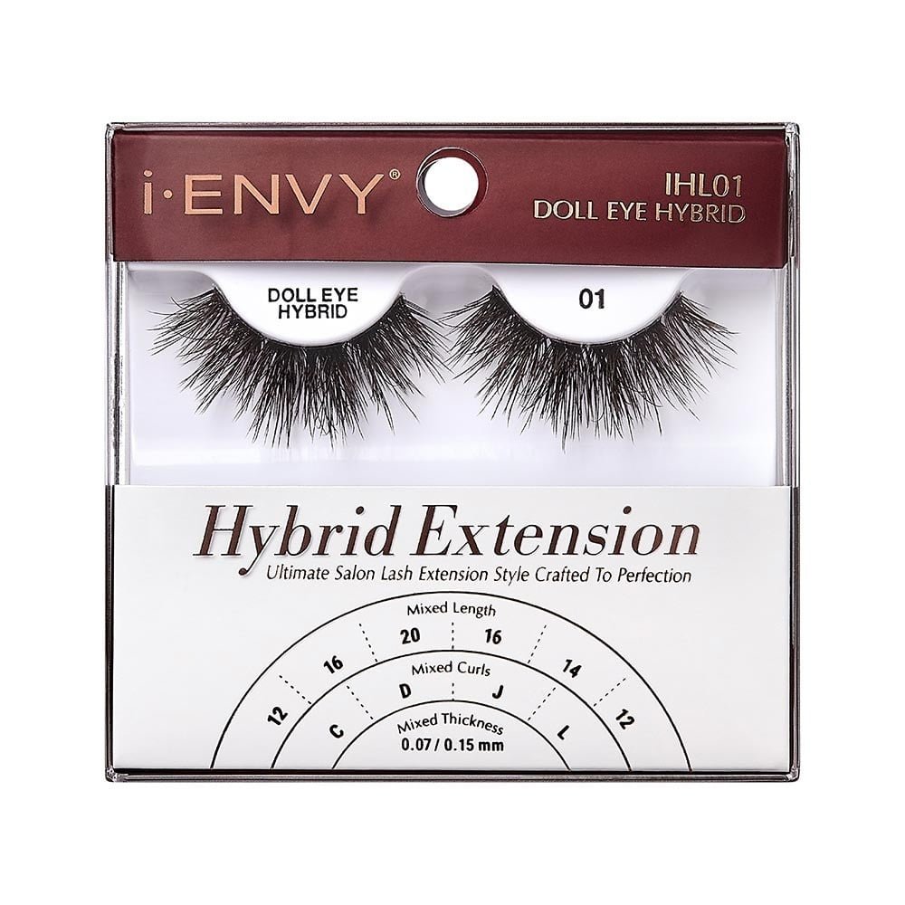 iEnvy by Kiss Hybrid Extension Lashes - Beauty Exchange Beauty Supply