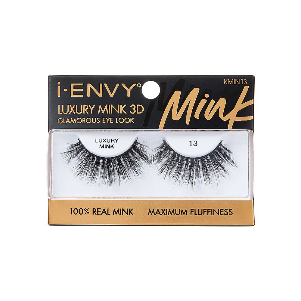 IENVY by KISS Luxury Mink Lashes – 20mm Bold Glam | Soft, Fluffy & Reusable | Styles #01–#06 & #13–#24 - Beauty Exchange Beauty Supply