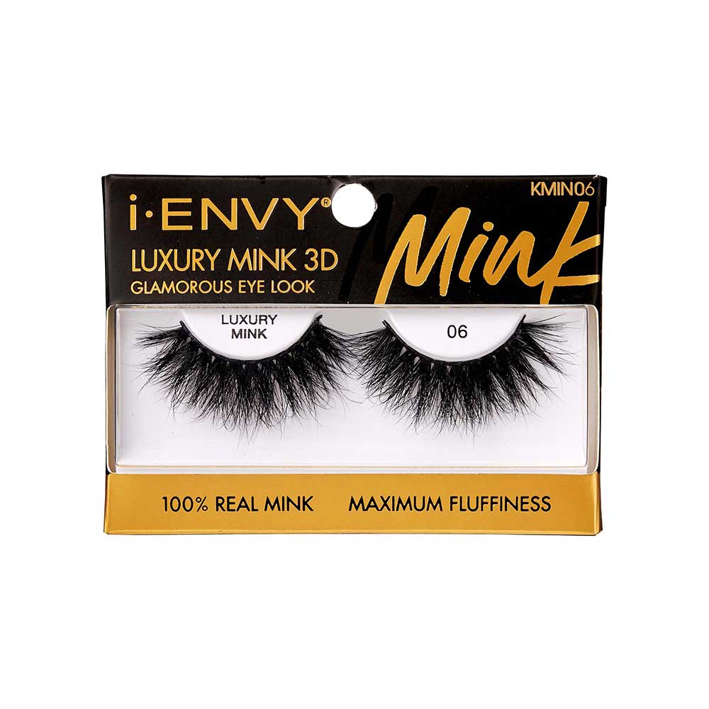 IENVY by KISS Luxury Mink Lashes – 20mm Bold Glam | Soft, Fluffy & Reusable | Styles #01–#06 & #13–#24 - Beauty Exchange Beauty Supply