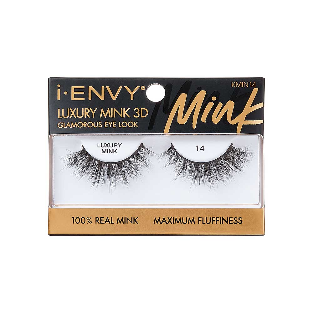 IENVY by KISS Luxury Mink Lashes – 20mm Bold Glam | Soft, Fluffy & Reusable | Styles #01–#06 & #13–#24 - Beauty Exchange Beauty Supply