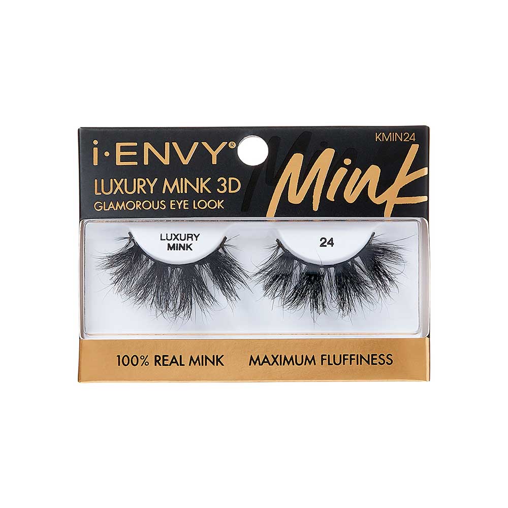 IENVY by KISS Luxury Mink Lashes – 20mm Bold Glam | Soft, Fluffy & Reusable | Styles #01–#06 & #13–#24 - Beauty Exchange Beauty Supply