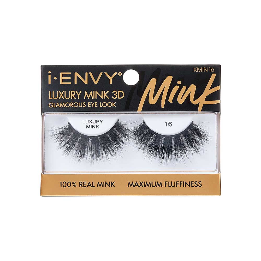 IENVY by KISS Luxury Mink Lashes – 20mm Bold Glam | Soft, Fluffy & Reusable | Styles #01–#06 & #13–#24 - Beauty Exchange Beauty Supply