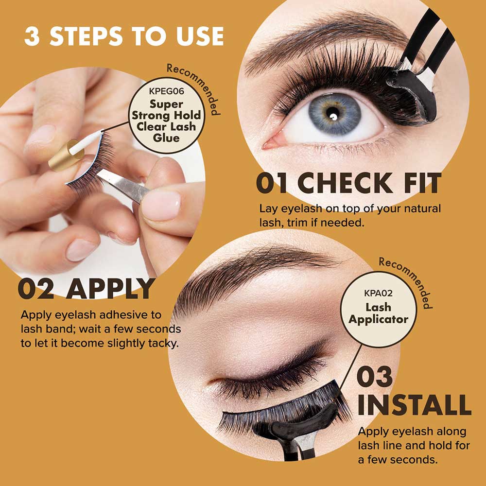 IENVY by KISS Luxury Mink Lashes – 25mm | Ultra - Glam, Bold Volume & Drama | Styles #07–#12 - Beauty Exchange Beauty Supply