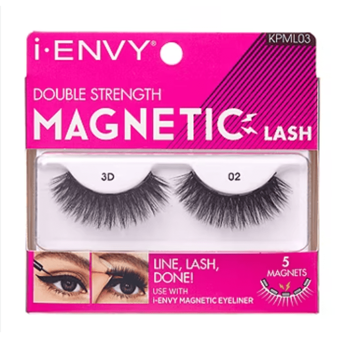 iEnvy by Kiss Magnetic Lashes – 100% Human Hair - Beauty Exchange Beauty Supply