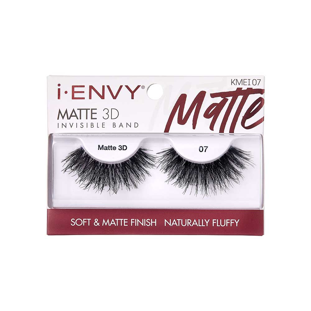 iEnvy by Kiss Matte 3D Lashes – Soft - Beauty Exchange Beauty Supply