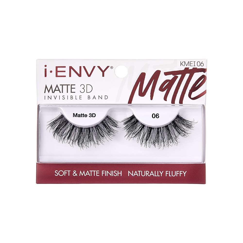 iEnvy by Kiss Matte 3D Lashes – Soft - Beauty Exchange Beauty Supply