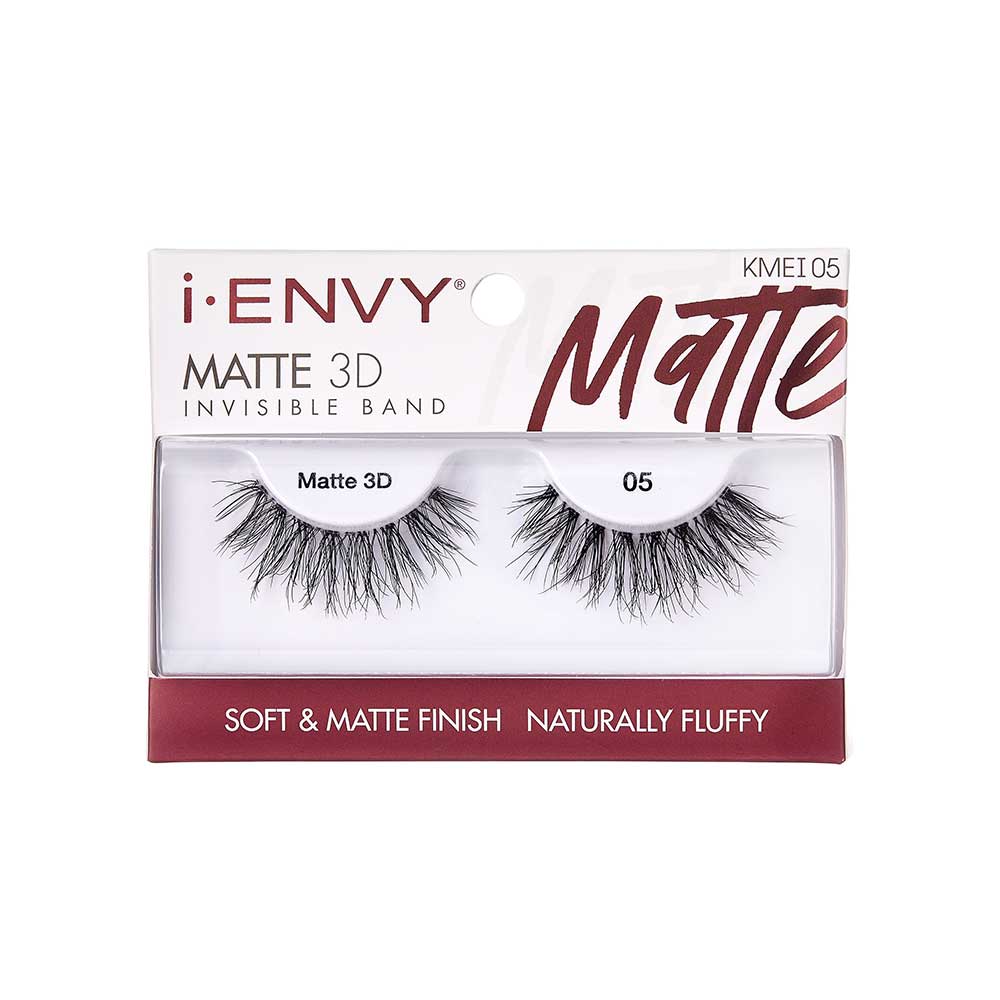 iEnvy by Kiss Matte 3D Lashes – Soft - Beauty Exchange Beauty Supply