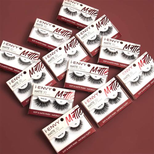 iEnvy by Kiss Matte 3D Lashes – Soft - Beauty Exchange Beauty Supply