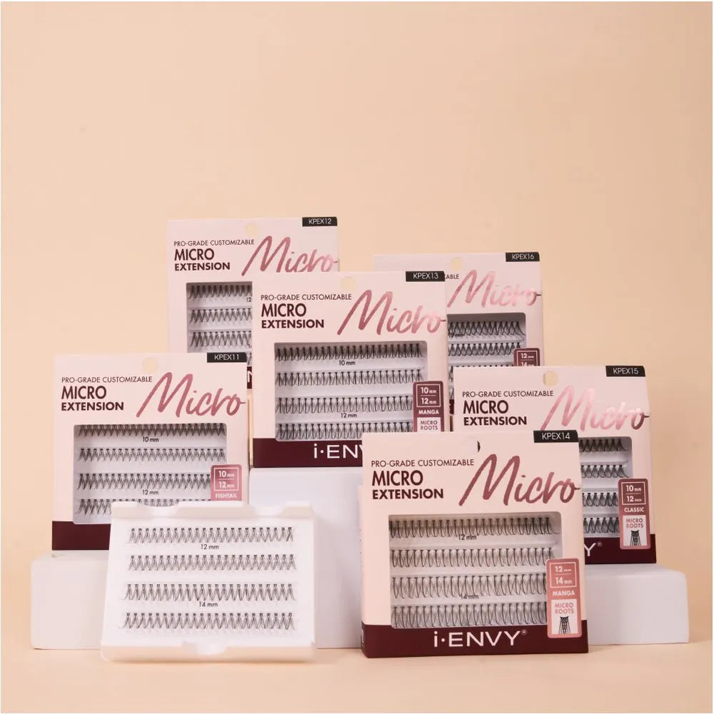 iEnvy by Kiss Micro Extension Lash Clusters – 92pcs - Beauty Exchange Beauty Supply